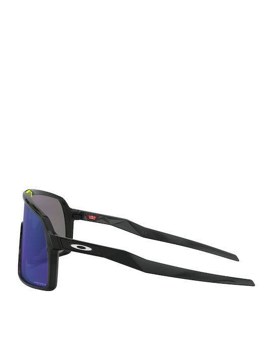 Oakley Sutro Men's Sunglasses with Black Plastic Frame and Green Mirror Lens OO9406-03