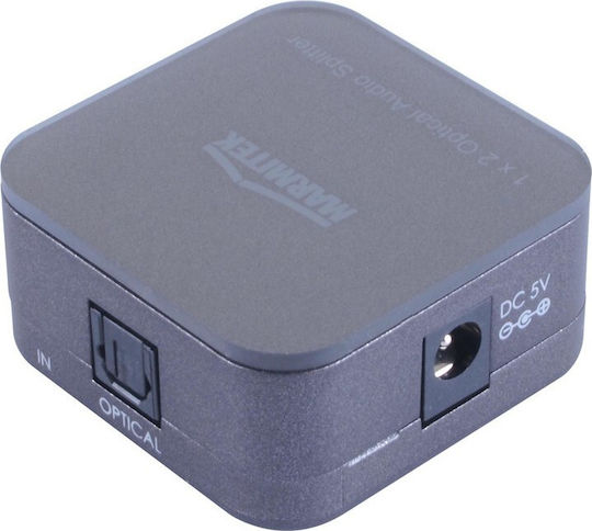 Marmitek Splitter Οπτικής Ίνας TS12 Μετατροπέας Toslink female σε Toslink 2x female 1τμχ