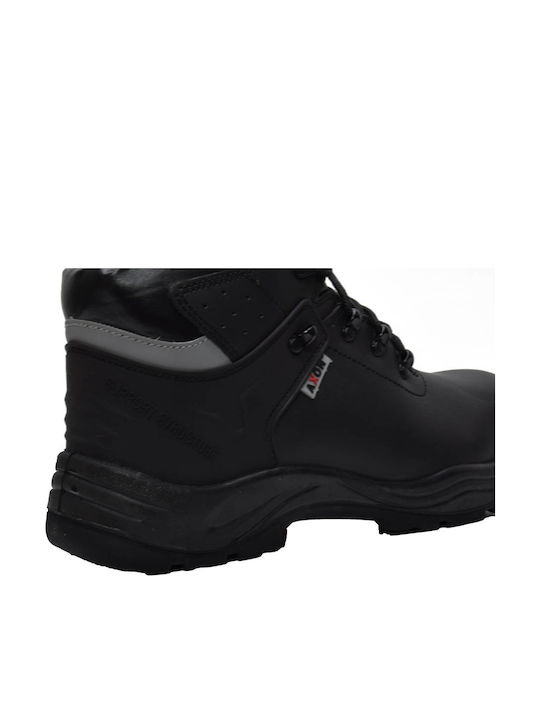 Axon Power Wasserdicht Stiefel Sicherheit Schwarz S3 mit Zertifizierung HRO,SRC 31-22-20-1