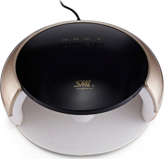 SML S3 Nail Polish Curing Lamp UV / LED 48W Black Gold