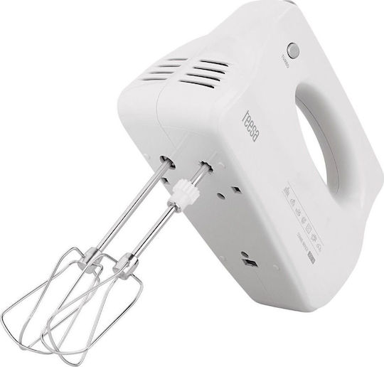 Teesa Μίξερ με Πλαστικό Κάδο 3.5lt Λευκό 300W