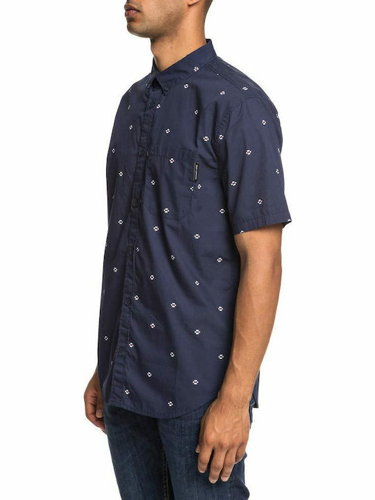 DC Up Pill Men's Shirt Short Sleeve Cotton Black