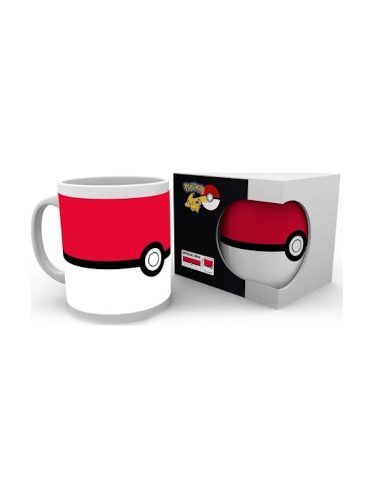 GB eye Pokemon - Pokeball Κούπα Κεραμική Λευκή 290ml