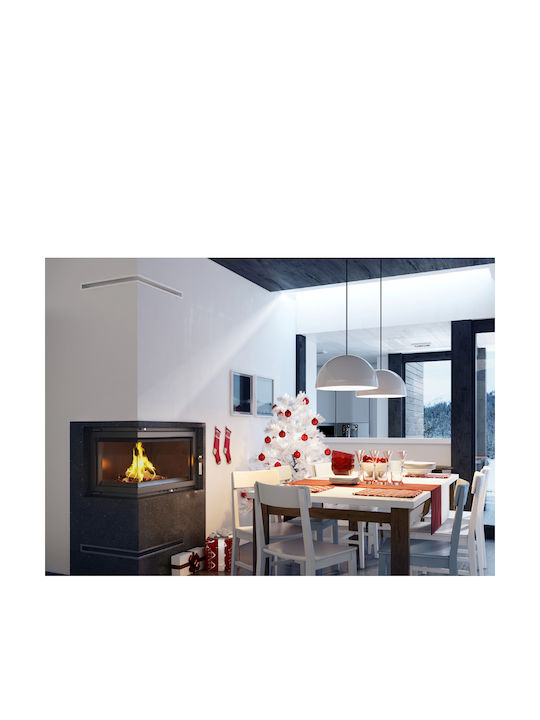 Kratki Oliwia L BS Ενεργειακό Τζάκι Ξύλου 18kW Αριστερή Γωνία με Ανοιγόμενη Πόρτα Kratki Oliwia L BS Ενεργειακό Τζάκι Ξύλου 18kW Αριστερή Γωνία με Ανοιγόμενη Πόρτα