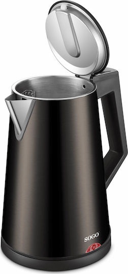 Sogo Kettle 1.7lt 1830W Black