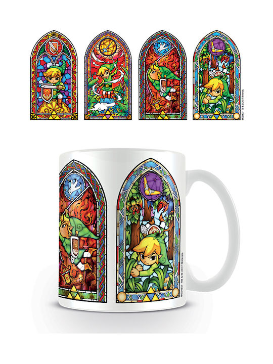 Pyramid International Nintendo - The Legend Of Zelda Κούπα Κεραμική Λευκή 300ml