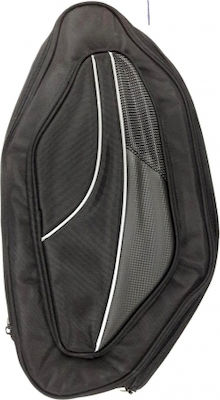 Winger JS03 Motorcycle Saddle Side Bag Set 36lt in Black Colour