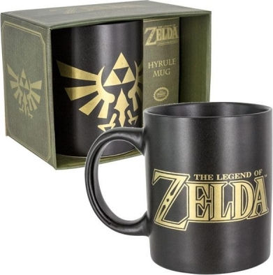 Paladone The Legend of Zelda - Hyrule Κούπα Κεραμική Μαύρη 300ml Paladone The Legend of Zelda - Hyrule Κούπα Κεραμική Μαύρη 300ml