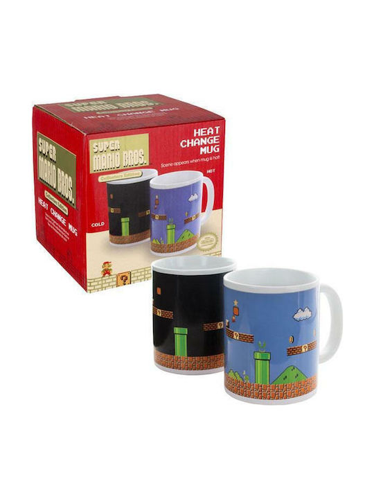 Paladone Nintendo Super Mario Bros. Heat Change Mug Heat Change Mug Ceramic Multicolored 300ml