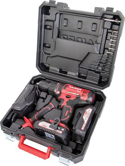 Raider RDP-SCDI20 Schlagbohrmaschinen Bohrschrauber Batterie 20V 2x2Ah 030208