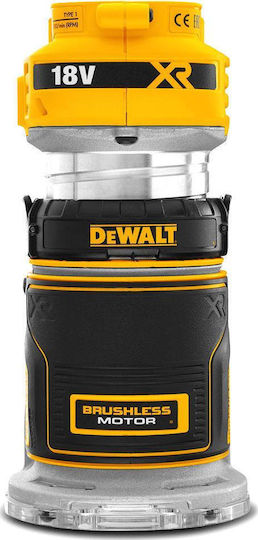 DEWALT Plunge Router 18V Brushless Solo with Speed Control and with Suction System
