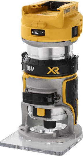 DEWALT Plunge Router 18V Solo with Speed Control and with Suction System