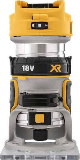 DEWALT Plunge Router 18V Solo with Speed Control and with Suction System