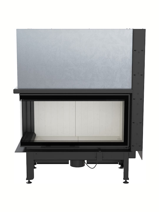 Kratki Nadia 14 L BS Guillotine Енергийна Камина На Дърва 14kW с Плъзгаща Се Врата Kratki Nadia 14 L BS Guillotine Енергийна Камина На Дърва 14kW с Плъзгаща Се Врата
