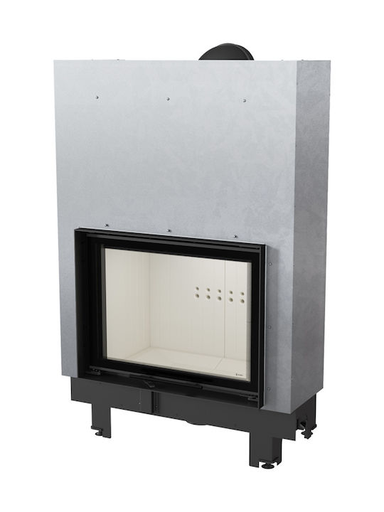 Kratki MBA 17 Guillotine Ενεργειακό Τζάκι Ξύλου 17kW Ίσιο με Συρόμενη Πόρτα