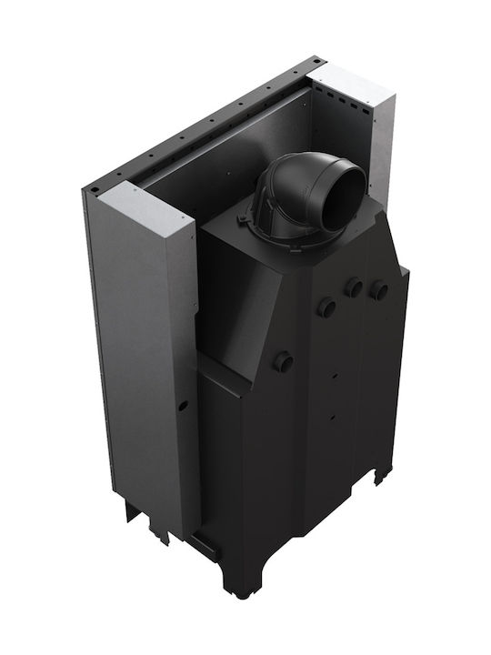 Kratki MBA 17 Guillotine Ενεργειακό Τζάκι Ξύλου 17kW Ίσιο με Συρόμενη Πόρτα