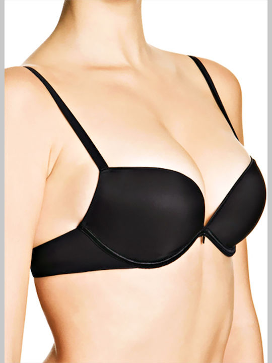 Full Effect W8144 Negru Sutien Push Up cu Baloane