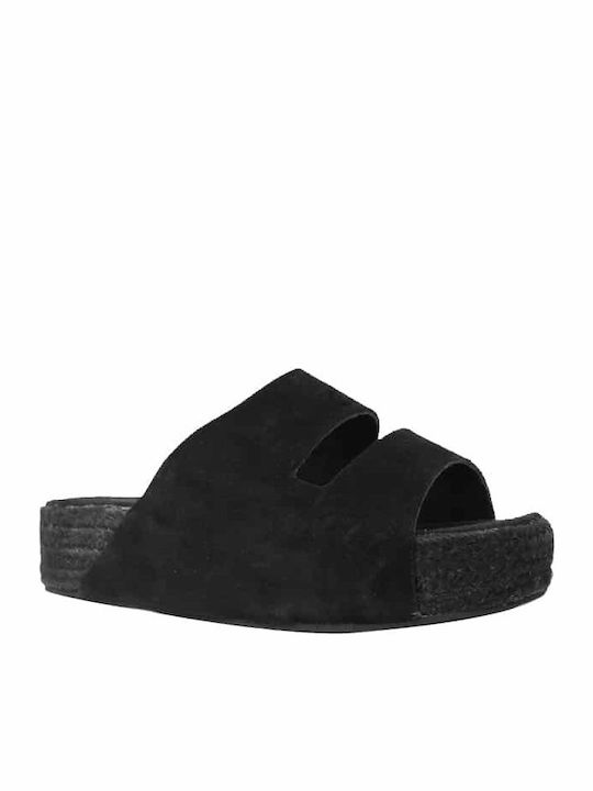 Jeffrey Campbell 560 Women's Flat Sandals Anatomic Flatforms in Black Color 0101001538