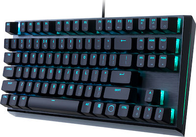 CoolerMaster MK730 Gaming Πληκτρολόγιο Tenkeyless με Cherry MX Brown διακόπτες και RGB φωτισμό (Αγγλικό US)