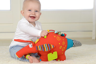 Dolce Baby Toy Activity Aardvark made of Fabric for 0++ Months