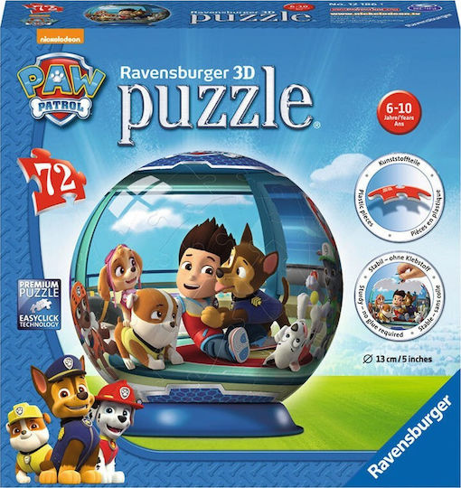 Kinderpuzzle Paw Patrol 72pcs Ravensburger