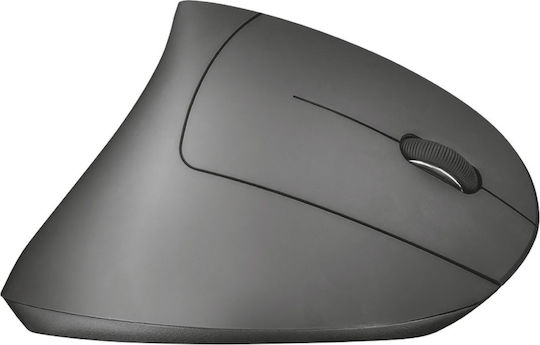 Trust Verto Ergonomic Ασύρματο Vertical Ποντίκι Μαύρο