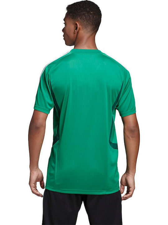 Adidas Tiro 19 Training Jersey Αθλητικό Ανδρικό T-shirt Πράσινο Μονόχρωμο