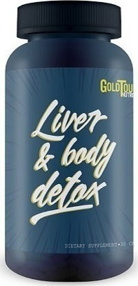 GoldTouch Nutrition Liver & Body Detox Alte Suplimente Alimentare Speciale 30 Capsule