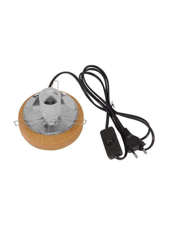 GloboStar Indus WiFi Decorative Lamp with Socket for Bulb E27 Black