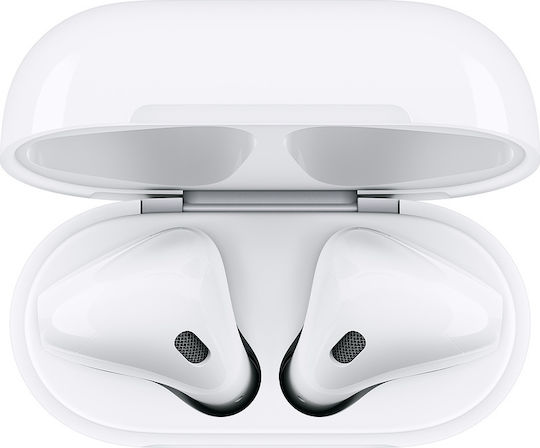 Apple AirPods με Ασύρματη Θήκη Φόρτισης (2019) Earbud Bluetooth Handsfree Ακουστικά με Θήκη Φόρτισης Λευκά