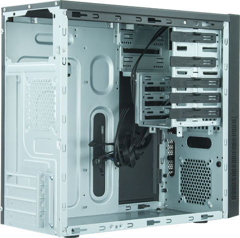 Chieftec HO-11B-350GPB Mini Tower Computer Case Black