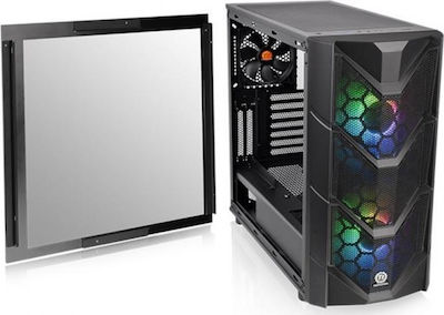 Thermaltake Commander C36 TG ARGB Edition Gaming Midi-Turm Computergehäuse Schwarz