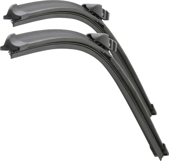 Compass Wipers Flat Set Set Frontscheibenwischer 530mm für Skoda Fabia / Raumster