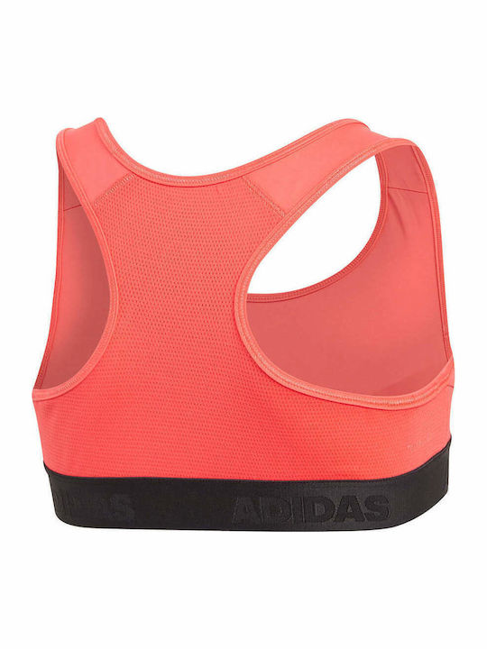 adidas Alphaskin Kids' Bralette Orange