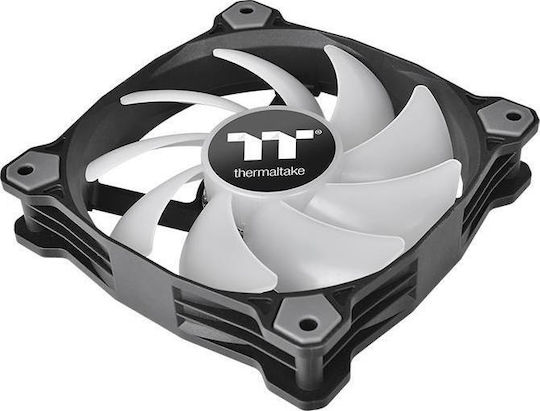 Thermaltake Pure Plus 14 Radiator Fan TT Premium Case Fan 140mm (1500rpm / 70.32cfm) με RGB Φωτισμό και Σύνδεση 9-Pin 3τμχ