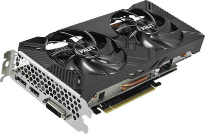 Palit GeForce RTX 2060 6GB GDDR6 Dual Κάρτα Γραφικών PCI-E x16 3.0 με HDMI και DisplayPort