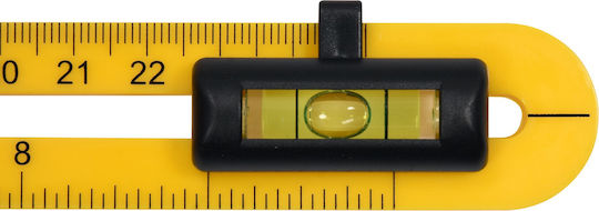 Vorel Carpenters Angle Ruler Length 25cm with Protractor