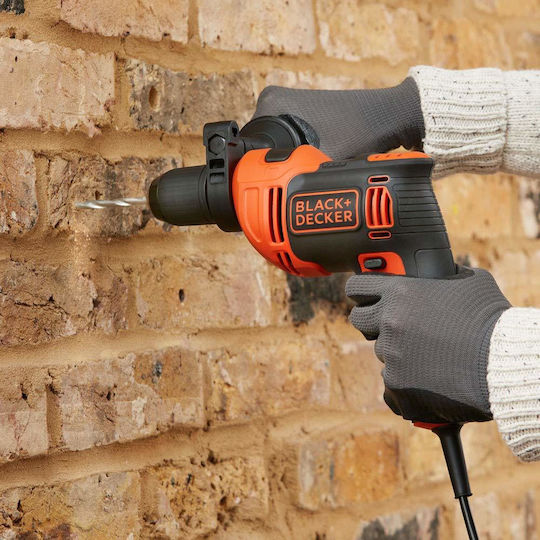 Black & Decker Impact Drill 550W with 2x drills 6mm