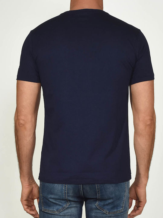 Ralph Lauren Men's Short Sleeve T-shirt Navy Blue