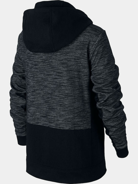 Nike Παιδική Ζακέτα Φούτερ Sportswear Advance Μαύρη