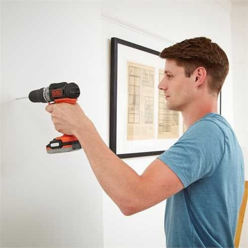Black & Decker BDCHD12S1 Κρουστικό Δραπανοκατσάβιδο Μπαταρίας 12V 1x1.5Ah