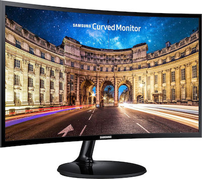 Samsung C27F390FHU VA Curved Monitor 27" FHD 1920x1080 με Χρόνο Απόκρισης 4ms GTG