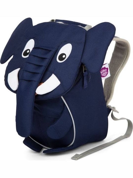 Affenzahn Emil Elefant School Bag Backpack Kindergarten in Blue color