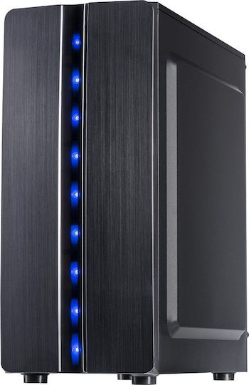Inter-Tech Thunder Gaming Middle Tower Carcasă Calculator cu Fereastră Laterală Negru
