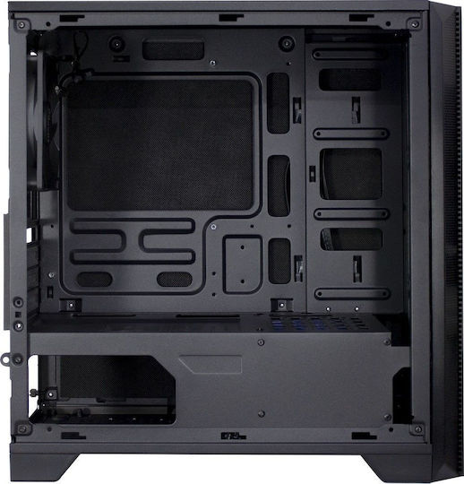 Inter-Tech H-606 Mikro-Turm Computergehäuse Schwarz