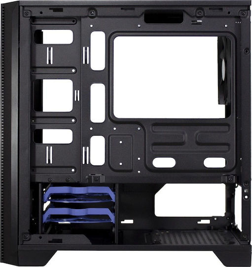 Inter-Tech H-606 Mikro-Turm Computergehäuse Schwarz
