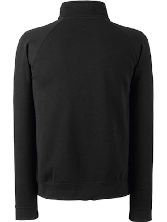 Fruit of the Loom Παιδική Ζακέτα Φούτερ Sweat Jacket 62-005-0 Μαύρη