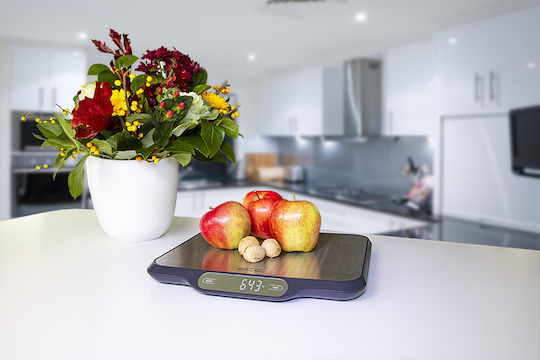 ECG ECG KV 215 S Digital Kitchen Scale Up To 15kg Inox