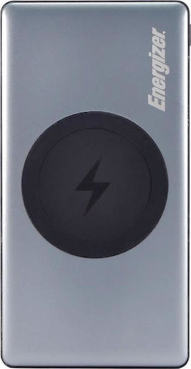 Energizer Powerbank QE10000 10000mAh 15W με 3 Θύρες USB-A Quick Charge 3.0 Μαύρο