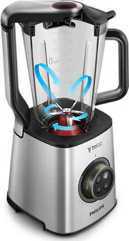 Philips Problend 6 Μπλέντερ με Κανάτα Tritan 2.2 lt 1400W Inox